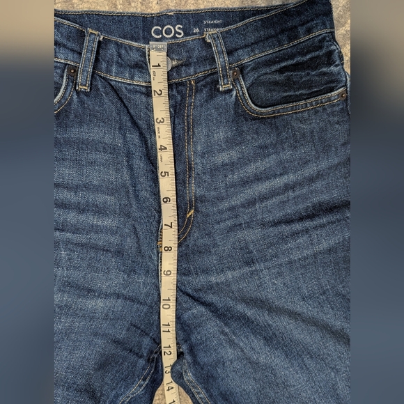 COS STRAIGHT-LEG EXTRA-HIGH RISE JEANS - Picture 5 of 7